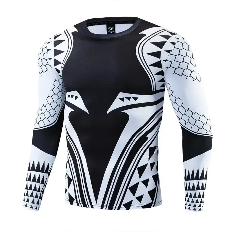 NewMovies Aquaman Cosplay Arthur Joseph Curry Same Tights Fitness Sports Quick-drying Tops Halloween Carnival Men's Costumes2025