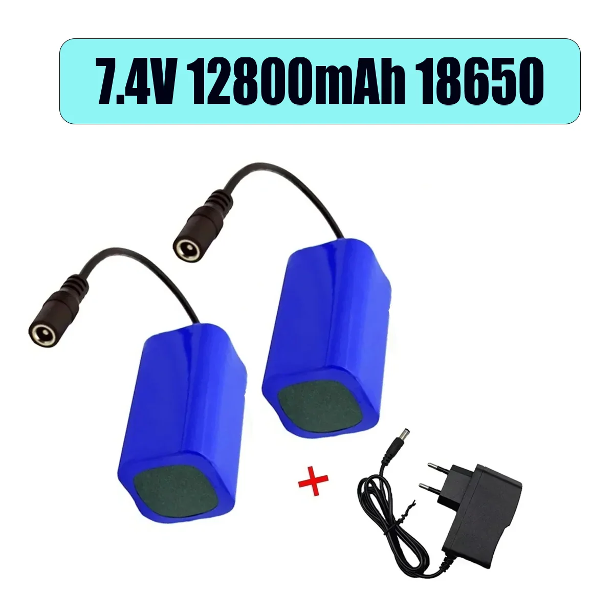 

New 7.4V 12.8Ah 6800mAh Battery For T188 T888 2011-5 V007 C18 H18 So on Remote Control RC Fishing Bait Boat Parts