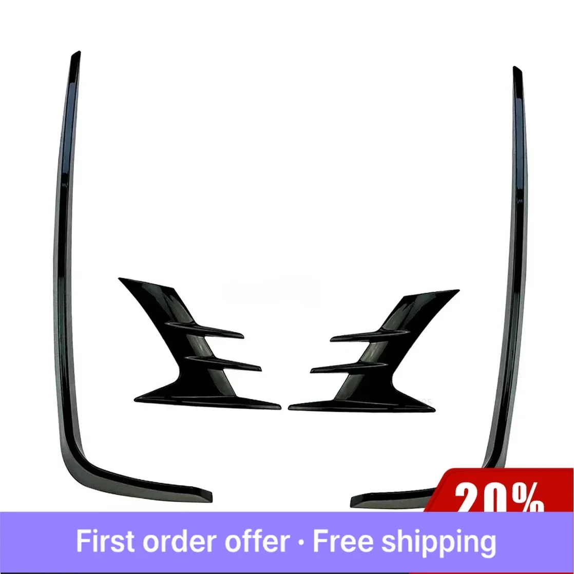 

Front Bumper Spoiler Fog Lamp Cover Air Knife Splitter Body Kit Fits Honda Accord 10th Gen 2018-2021