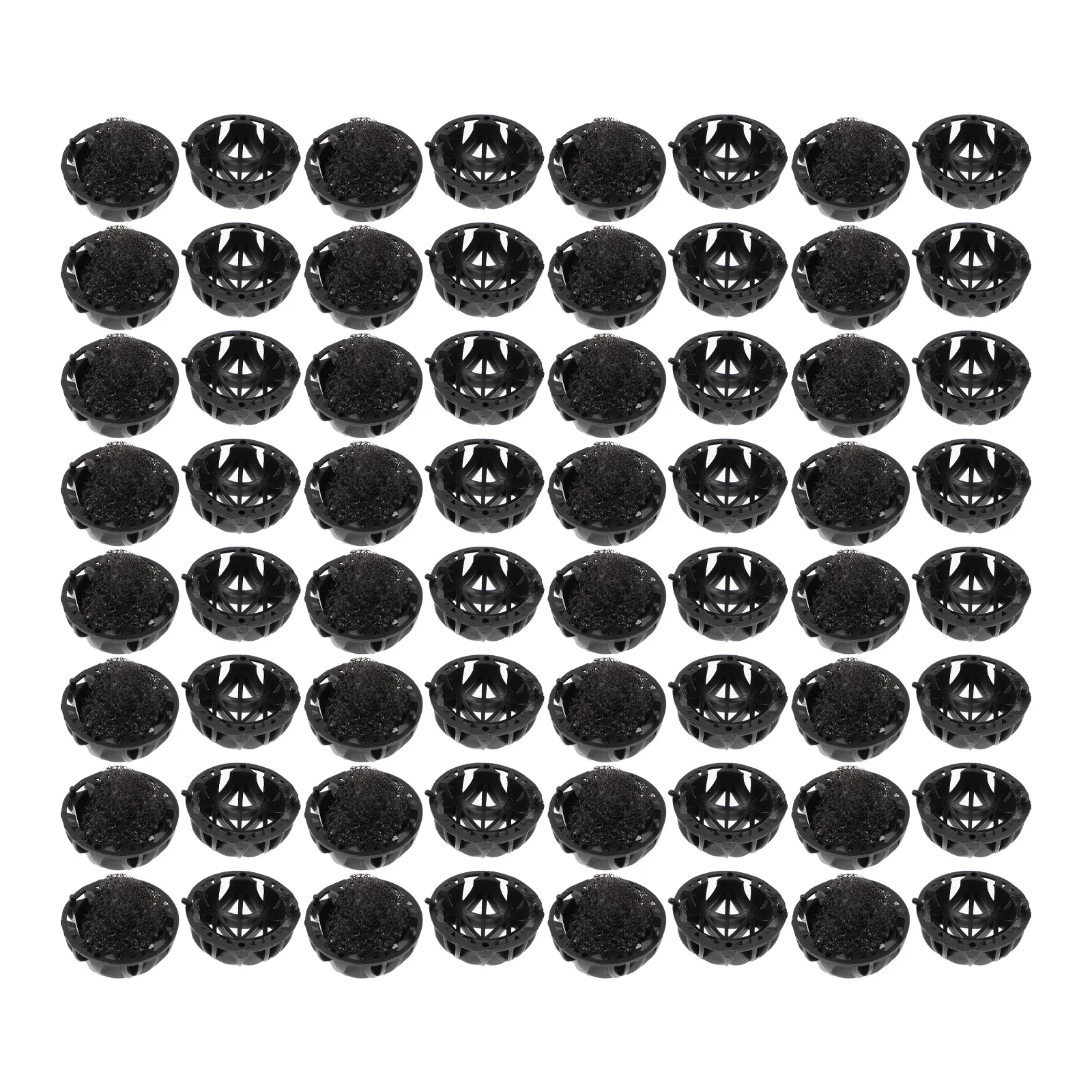 

150 Pcs Biological Filtration Balls Biosphere Material Filter Aquarium Biochemical Pond Black
