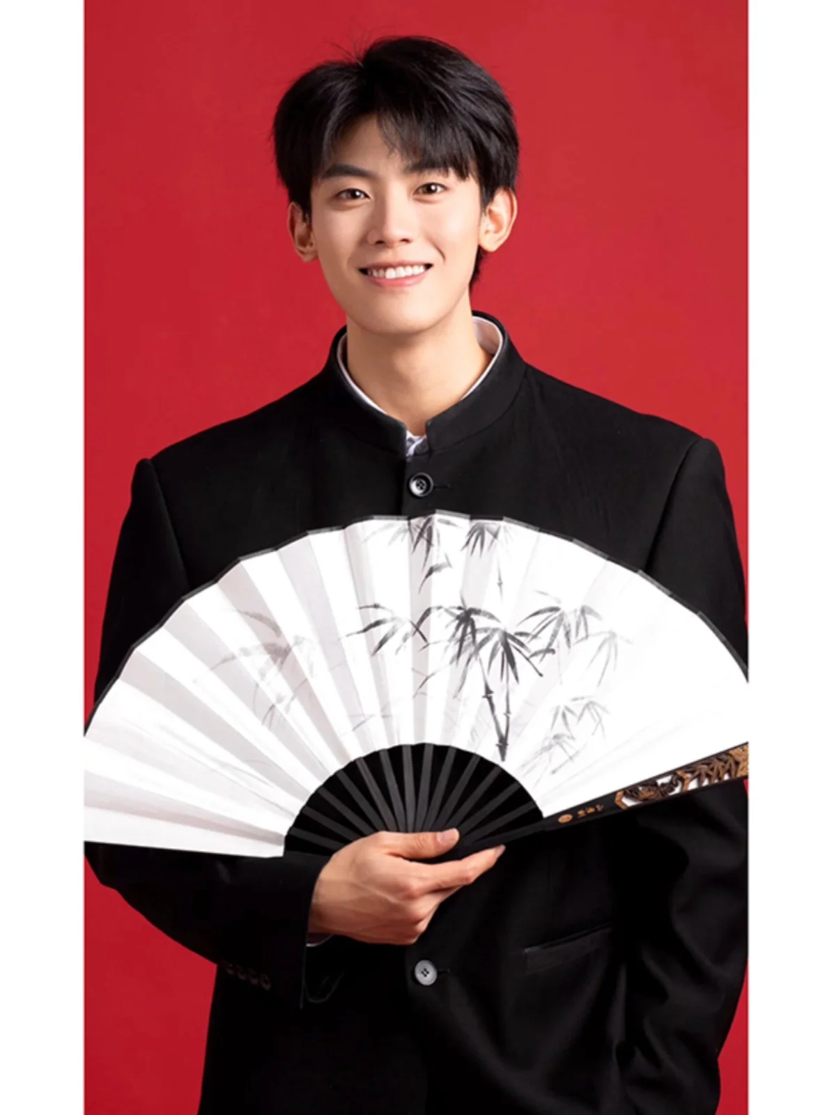 

Новый китайский мужской костюм-тройка для свадебной церемонии, дизайнерский шик, повседневная весенняя мода для подростков