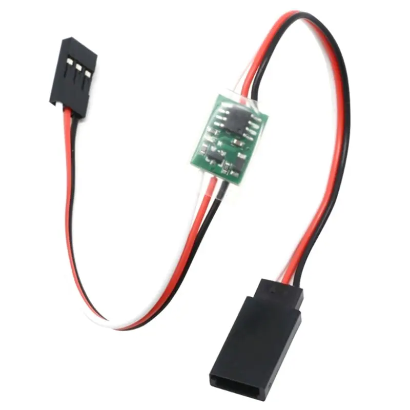 ABXE-Adjustable Servo Movement Controller Delay Module For RC Models 5-6V, Release Servo Speed Reducer Low Speed Operation