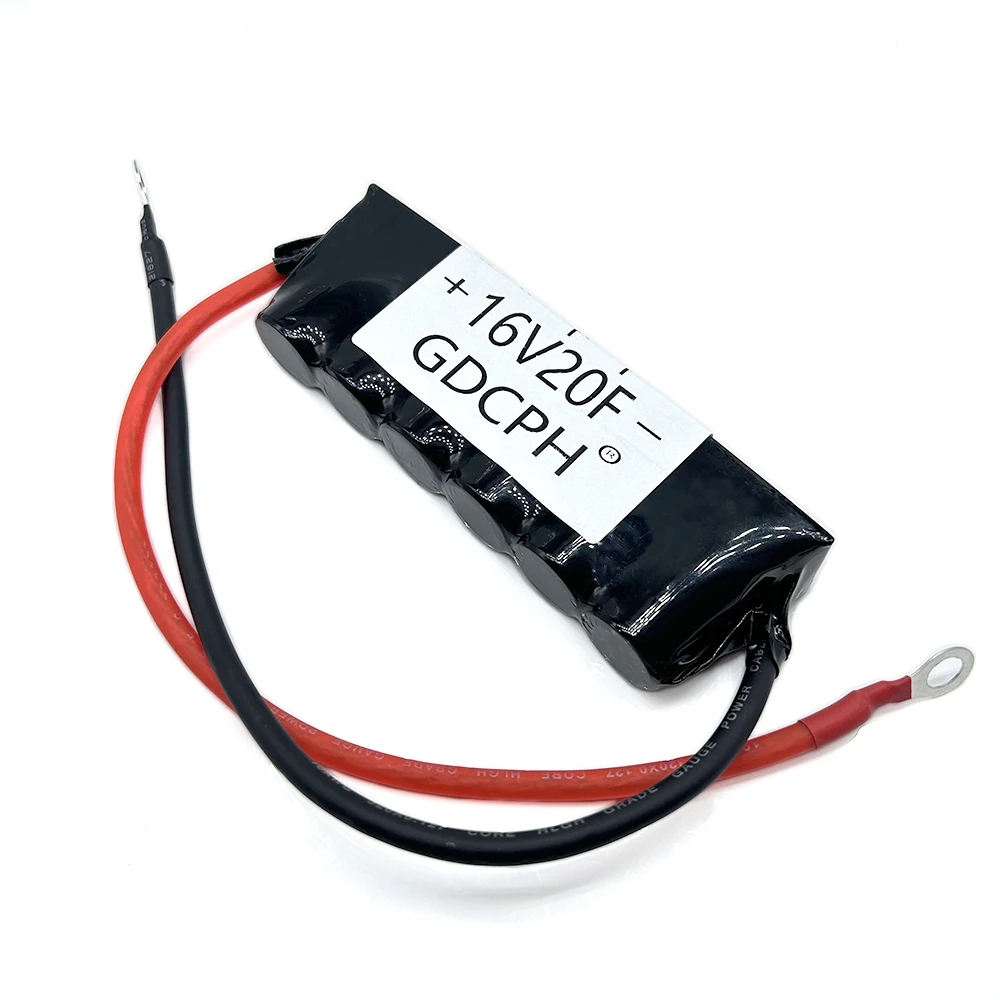 

Heat Shrink 16V20F Automobile Rectifier Module Low Temperature Starter 16.6F Series Connect Bank 2.7V120F Backup Power Supply