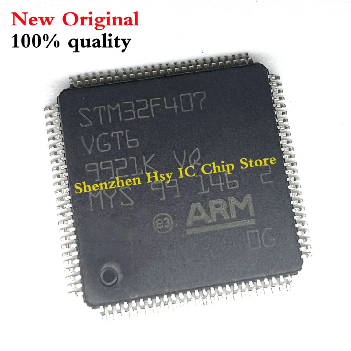 (1piece) 100% New STM32F407VET6 STM32F407VGT6 STM32F407 VET6 STM32F407 VGT6 QFP-100 Chipset