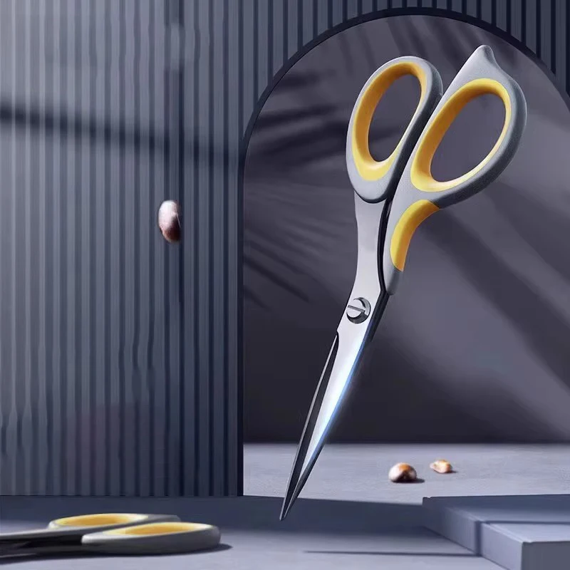 مكافحة عصا مكافحة الصدأ الفولاذ المقاوم للصدأ مقص مكتب والمنزل مقص الفولاذ المقاوم للصدأ الخياطة مقص سبائك الصلبة ودائمة