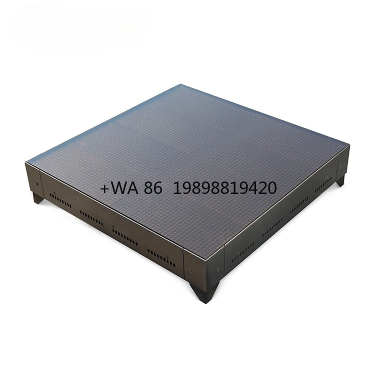 Outdoor Wedding 3d Magnetic Led Screen Dance Floor Mirror Party Stage Light up Dancing Floor Tiles