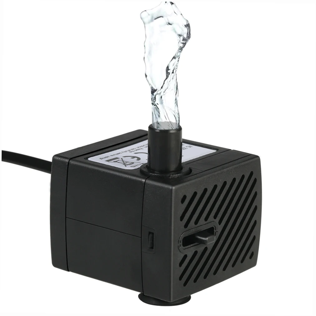 150L/H 180L/H 280L/H Submersible Water Pump with One Nozzle 4.9ft(1.5m) Power Cord