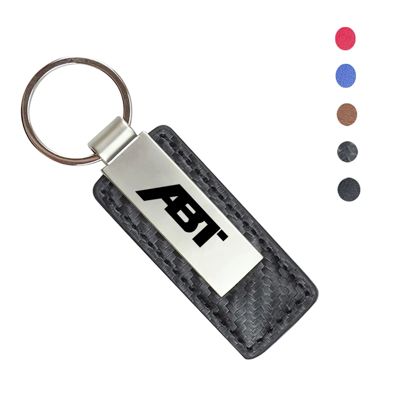 بو الجلود سيارة المفاتيح سيارة التصميم حلقة رئيسية لمقعد أودي فولكس فاجن سكودا ABT موتور الرياضة سبورتسلين اكسسوارات السيارات المفاتيح