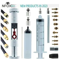 NFOX multi-function Hydraulic Brake Maintenance Bleed Needle Multi Bicycle Repair Tool Bike EZmtb Kit Oil Pipe Cut screw cover
