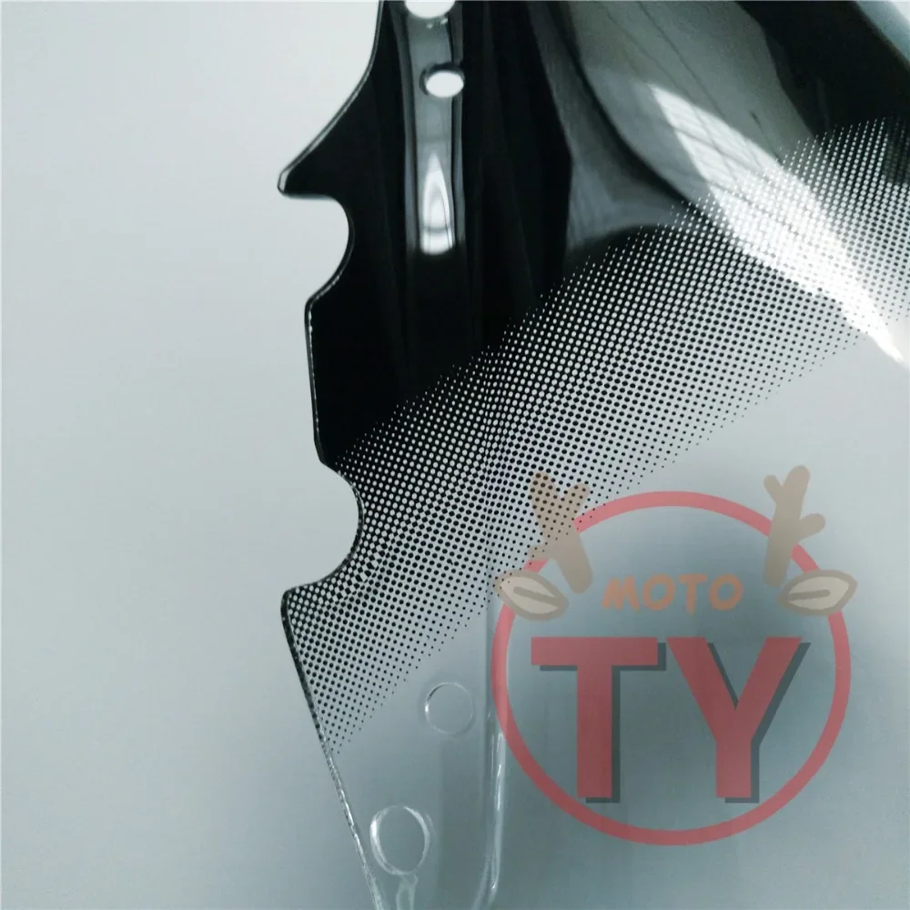 Motorcycle High Quality For Yamaha YZF R3 R25 2014 2015 2016 Wind Deflectors Windshield Windscreens Bubble spoiler Smoke