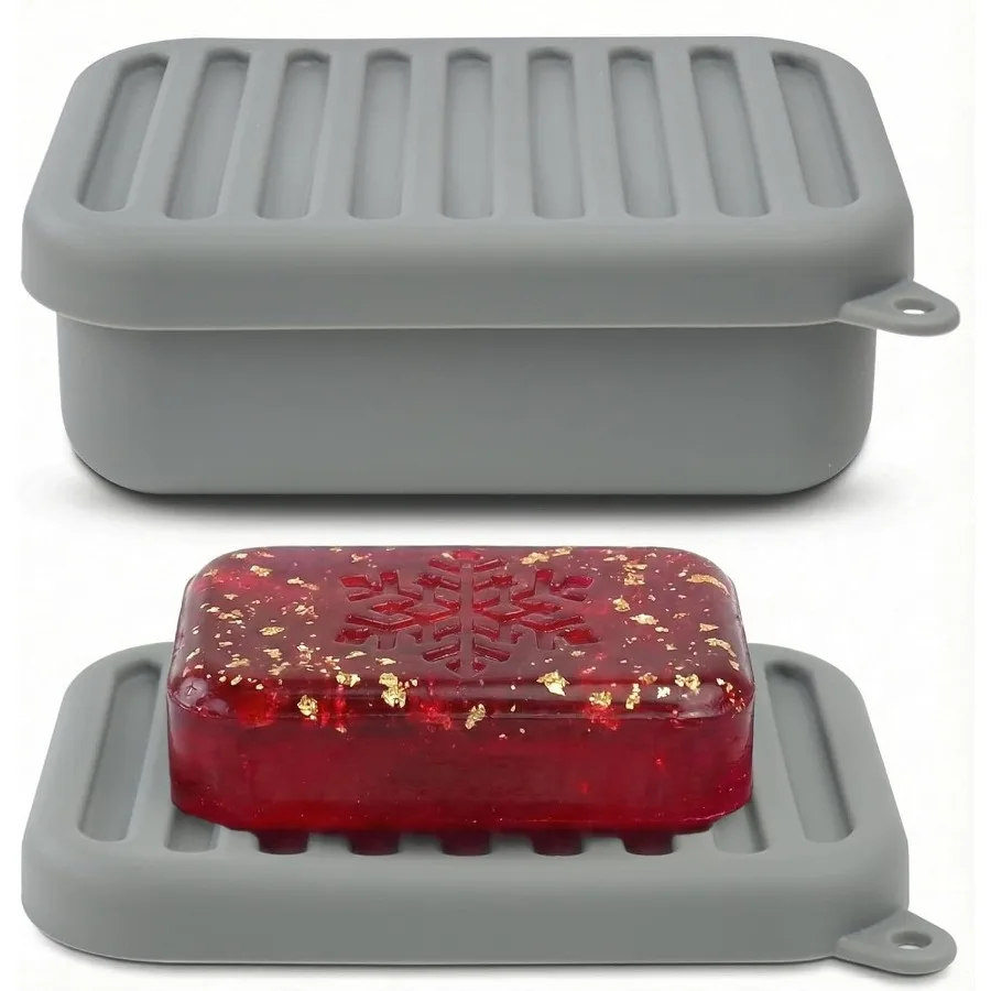 

Герметичный дорожный чехол для мыла, не вложные чулки - силиконовый контейнер для мыла с дражевым компактным держателем для Campi