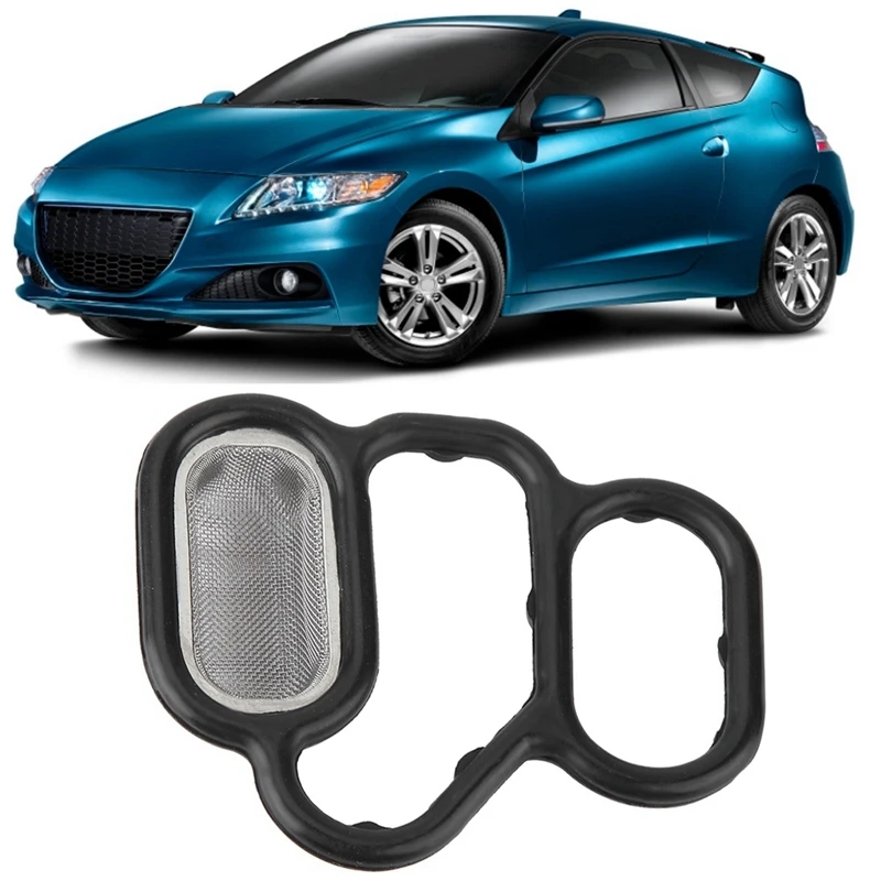 AEE5-12PCS Car Engine VTEC Solenoid Gasket Variable Timing Solenoid Valve Filter Gasket 15825-RB0-003 For Honda CR-Z Fit City