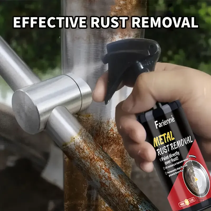 

1 банка спрея для полировки металла — спрей для удаления ржавчины и полировки хромированной поверхности, карбоновой формулы, восстановления глобуса.