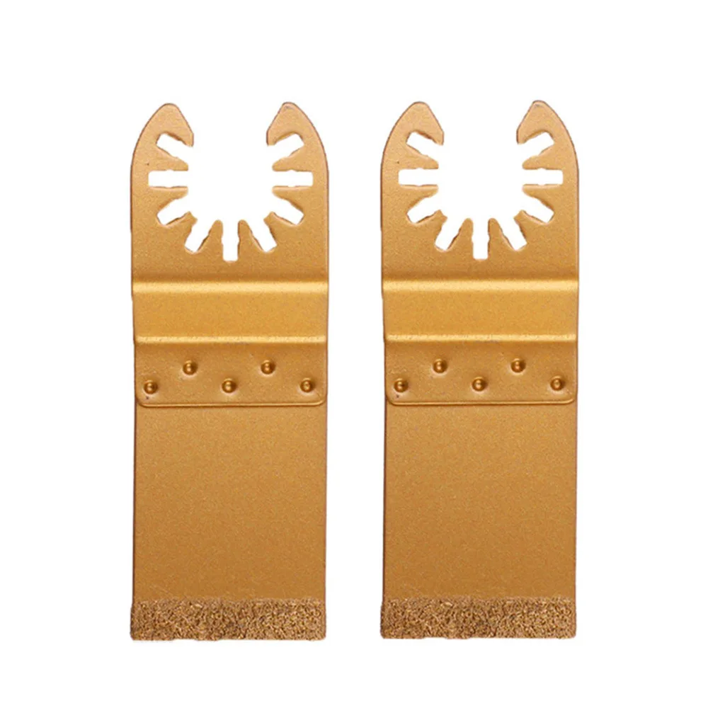 2PCS Oscillating Saw Blades Oscillating Multitool Blades For Cutting Metal Oscillating Tool Blade Diamond Multitool Saw Blades