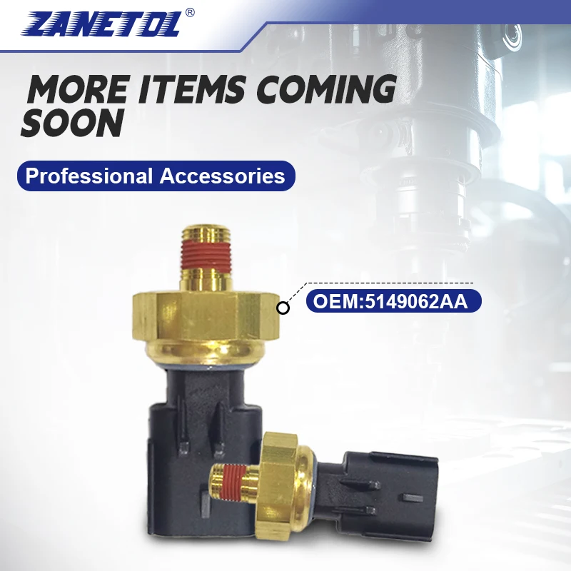 

ZANETOL Cars Accessorie Model Oil Pressure Sender for DODGE RAM 3500 PICKUP 2009 for JEEP CHEROKEE 2014~2016 5149062AA 5149062AB