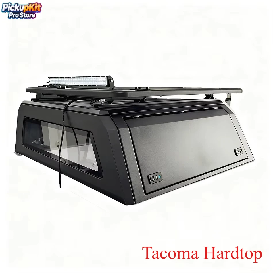

Factory Supply Tacoma Canopy Low Wind Noise Dust-Proof OEM-style Hardtop For Hunting Outdoor