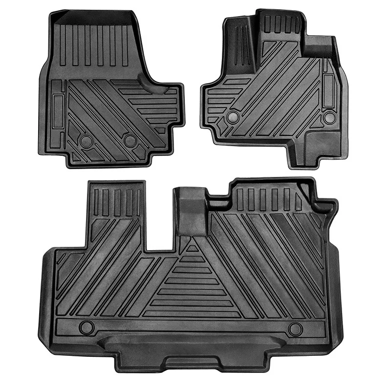 TPE for Right-Hand Drive for  N-Box Floor Mats 2.5mm Thick Environmentally Friendly Odor-Free Waterproof Full Set