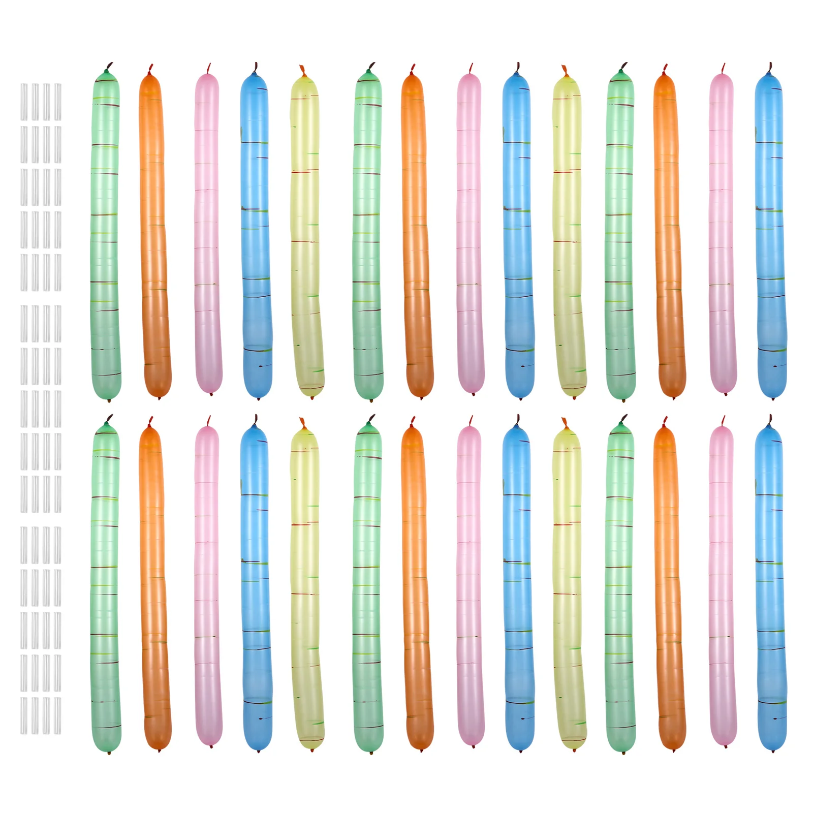 

1Set Rockets Balloons Latex 100Cm Giant Party Set Quick Inflate for Picnic Beach School Festival Air Balloon Ornament