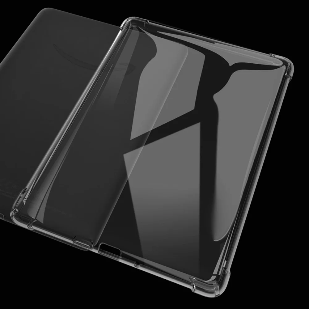 Capa para 2021 Kindle Paperwhite 11a geração capa protetora de e-book de 6,8 polegadas, airbags de quatro cantos, casca macia transparente.