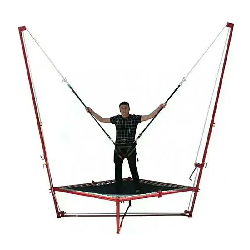 2026 2025 Outdoor Exciting Children Bungee Jumping Cord Trampoline Exercise Equipment Children's Bungee Jumping Trampoline