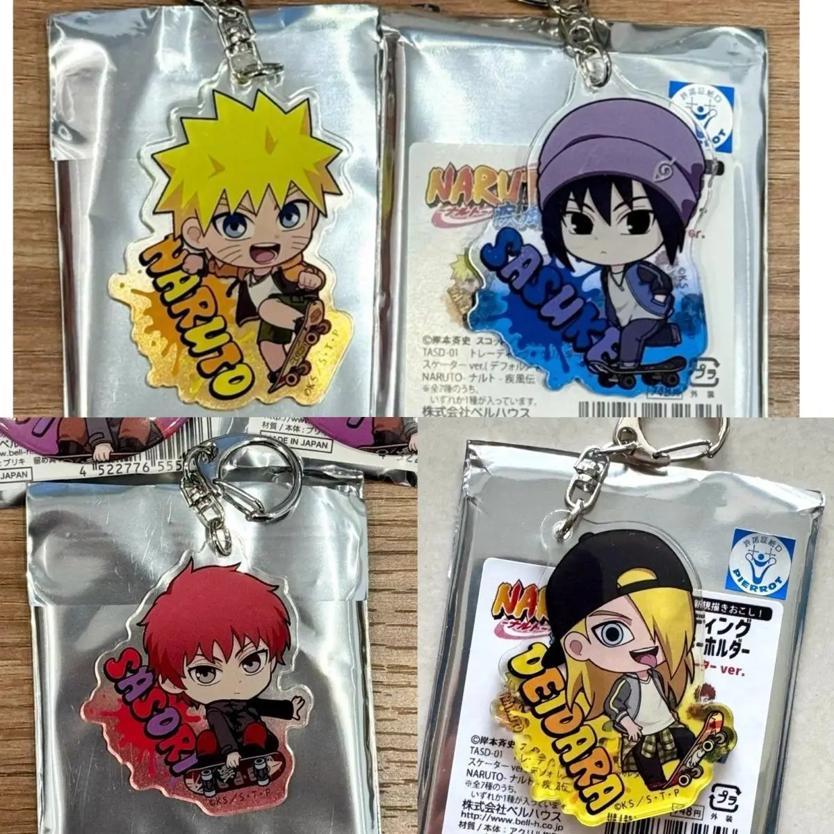 

Акриловый брелок с персонажами аниме: Узумаки Наруто, Учиха Саске, Акасуна Но Сасори, Дейдара. Коллекционный сувенир, милый подарок.