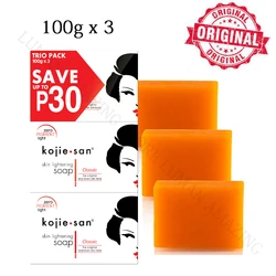 ORIGINAL GUARANTEED KOJIE SAN FACE & BODY SOAP 100g x3 and 65gx3