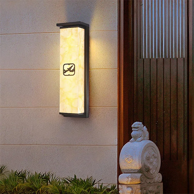 DLMH Contemporary LED Outdoor Wall Lamps Electric Simplicity Waterproof Balcony Hallway Courtyard Villa Gate Hotel