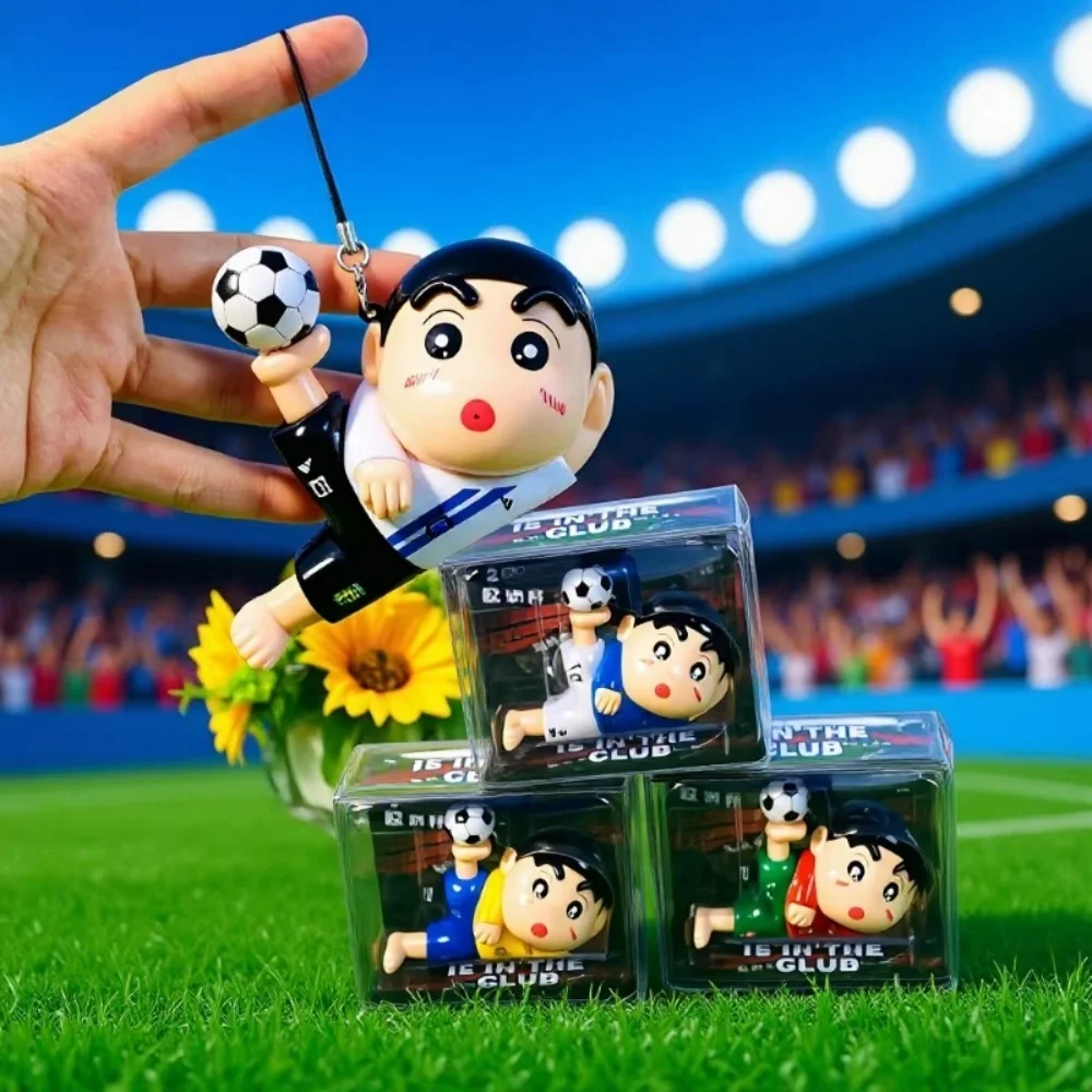 

Crayon Shin-chan figurine model, extra-large 2026 World Cup jersey water gun ornament, perfect gift