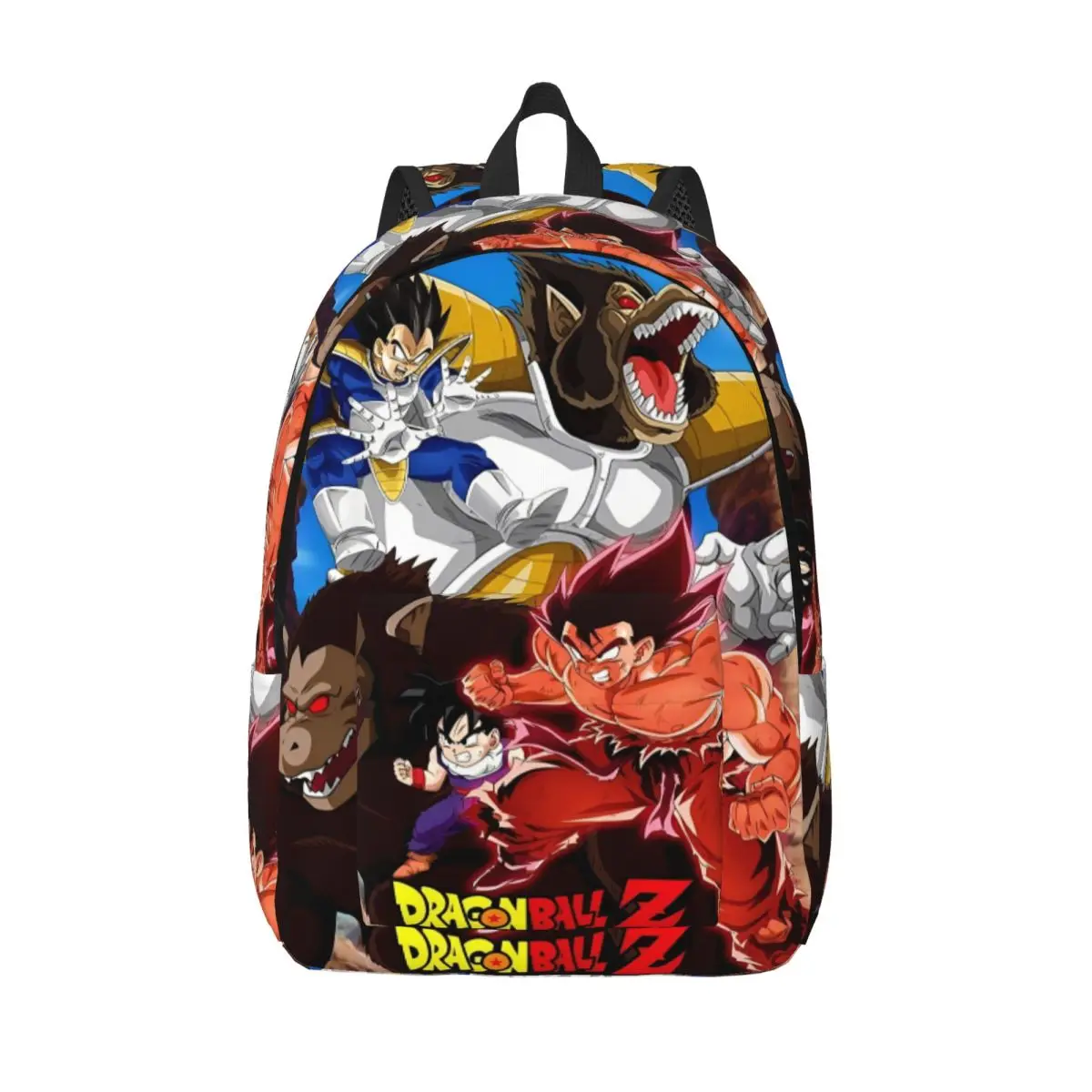 

Рюкзак Dragon Ball Clash для мужчин и женщин, модный рюкзак для старшей школы и бизнеса, холщовая сумка для ноутбука с карманом, с мультяшным принтом