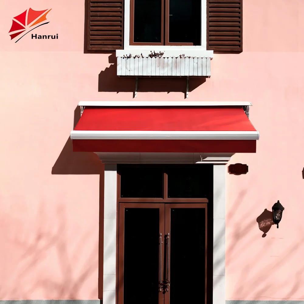 

Competitive Rate Motorized Wall Hinged Aluminum Awning Bracket Mounting Windproof Awnings Retract Strong Awning
