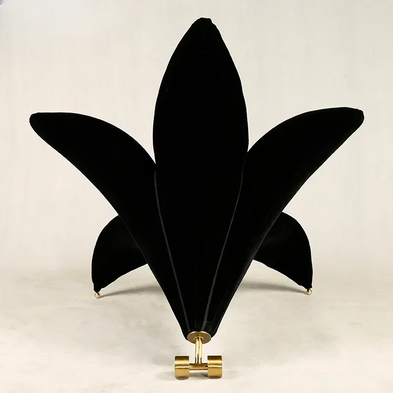 Flower Chair Simple Modern Single Person Fabric Leisure Decoration Ornament