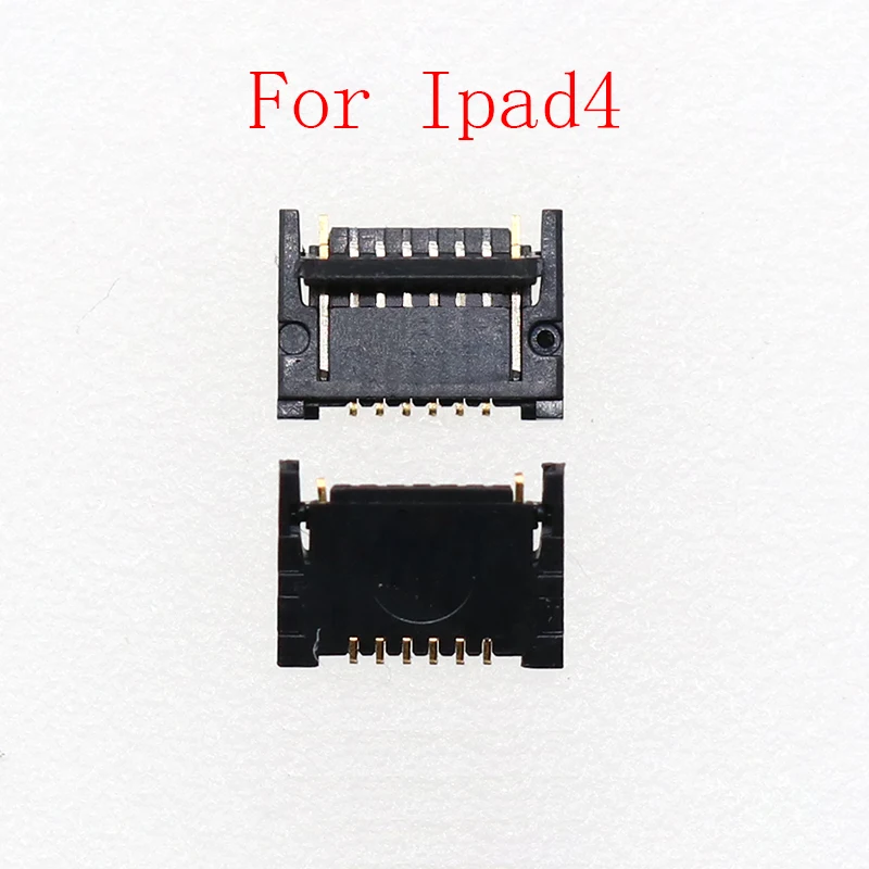 10PCS Home Button FPC Connector On Mainboard For iPad 4 5 6 Air 2 ipad6 A1566 A1567 A1458 A1460 A1474 A1475 A1476 Return Key