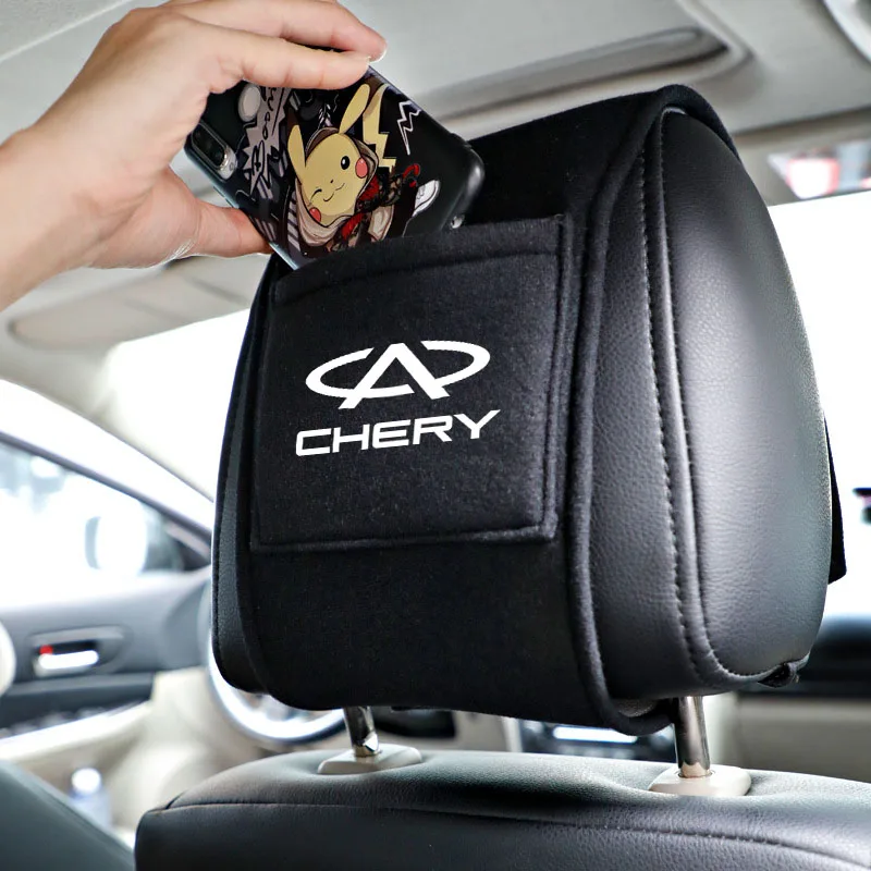 Car Headrest Cover Seat Cushion For Chery TIGGO 3 4 5 7 Pro 8Pro Max MVM X22 DR3 Amulet Fora Fulwin T11 A1 A3 A5 car Accessories