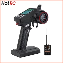 Hotrc Hot RC CT-8A CT8A 2.4Ghz 8-ch Channel FHSS Remote Control 300m Range F-08A Receiver For RC Cars/ Ships/ Tanks Model