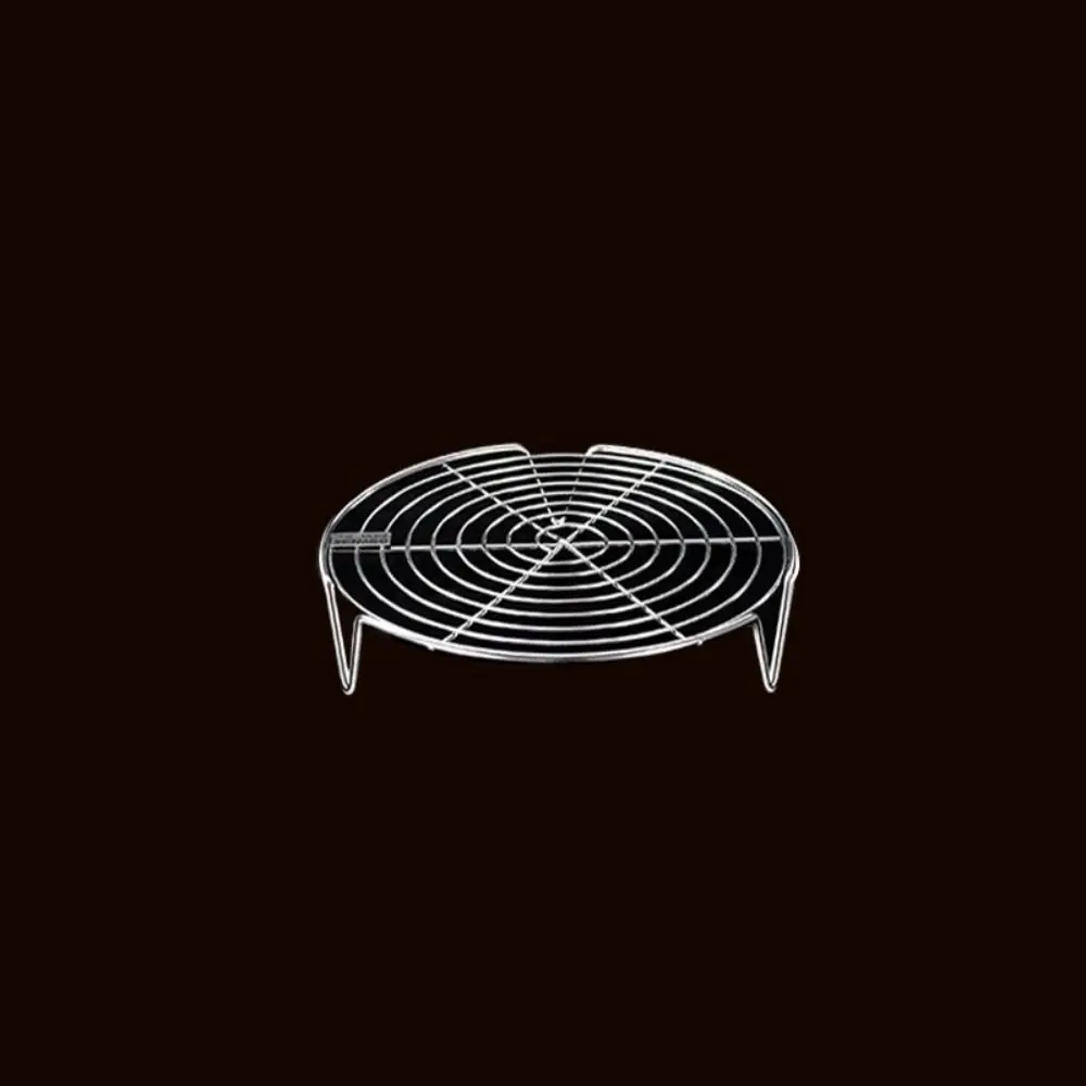 Multifunctional Coil 304 Stainless Steel Steaming Rack V-shaped High Foot Pot Steaming No Rust Spiral Pattern Steam Stand Eggs