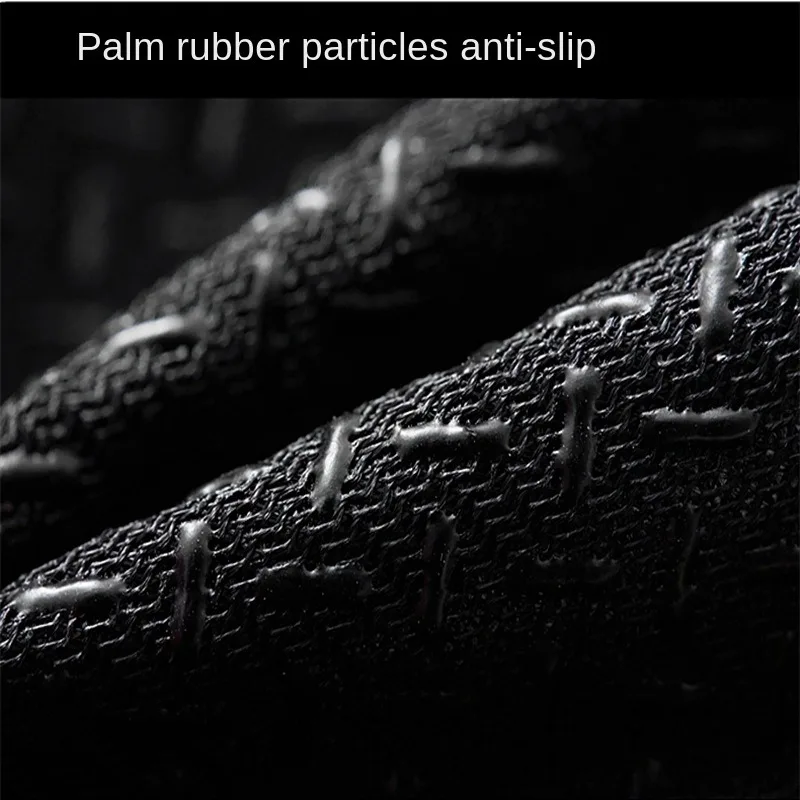 Sommer Angeln Radfahren Handschuhe Männer Drei Finger Cut Handschuhe für Angeln Sonnenschutz Männlich Anti-Slip Stick Atmungsaktive Dünne Handschuhe – Detail 4