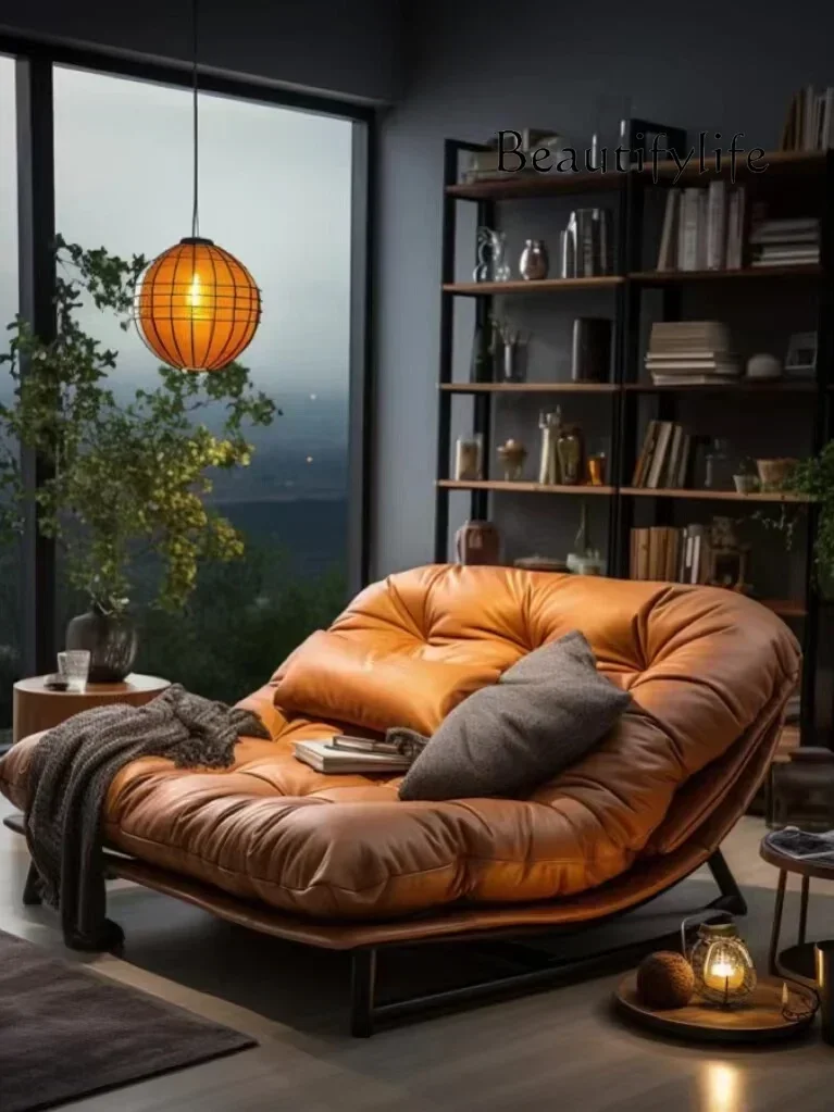 NEW Couch Household Reclining and Sleeping Single Rocking Chair Lazy Sofa Light Luxury Balcony Leisure Chair