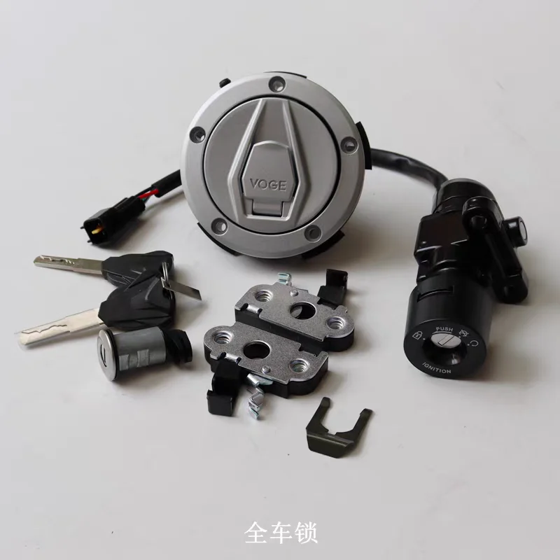 

Original Ignition Switch Fuel gas Tank Cap Cover Seat Handle Locks Include Key for LONCIN VOGE 525RR LX500GS-B 500321096-0001