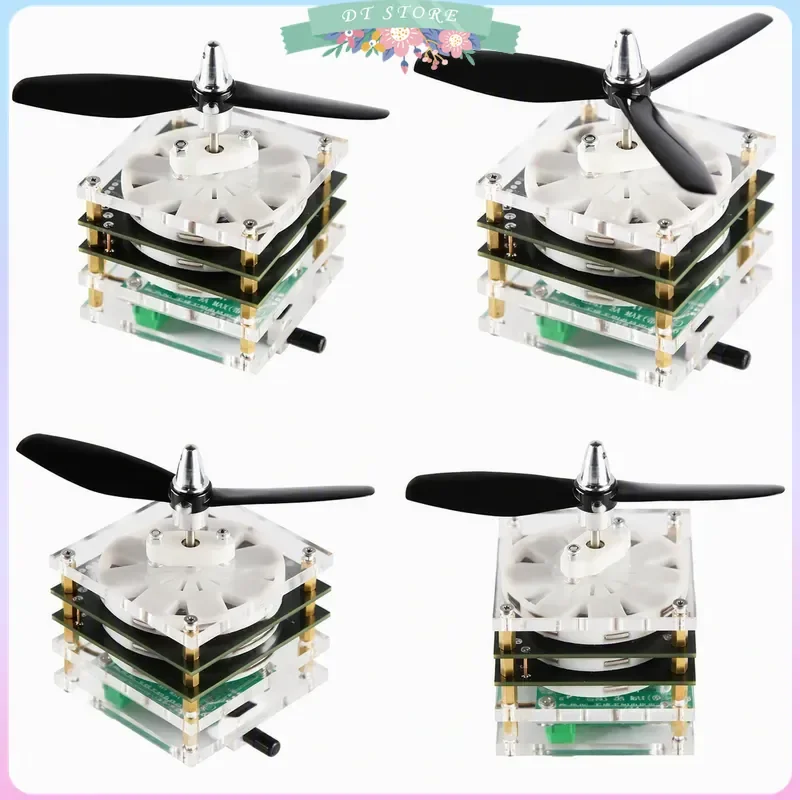 Axial Flux Motor High Speed Brushless PCB Coil High Power Creative Toy DIY Kit Educational STEM Project Hobbyist Engineering