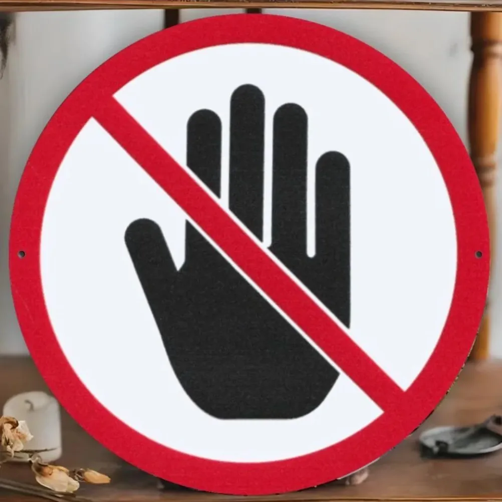 1-Piece "Do Not Tou…