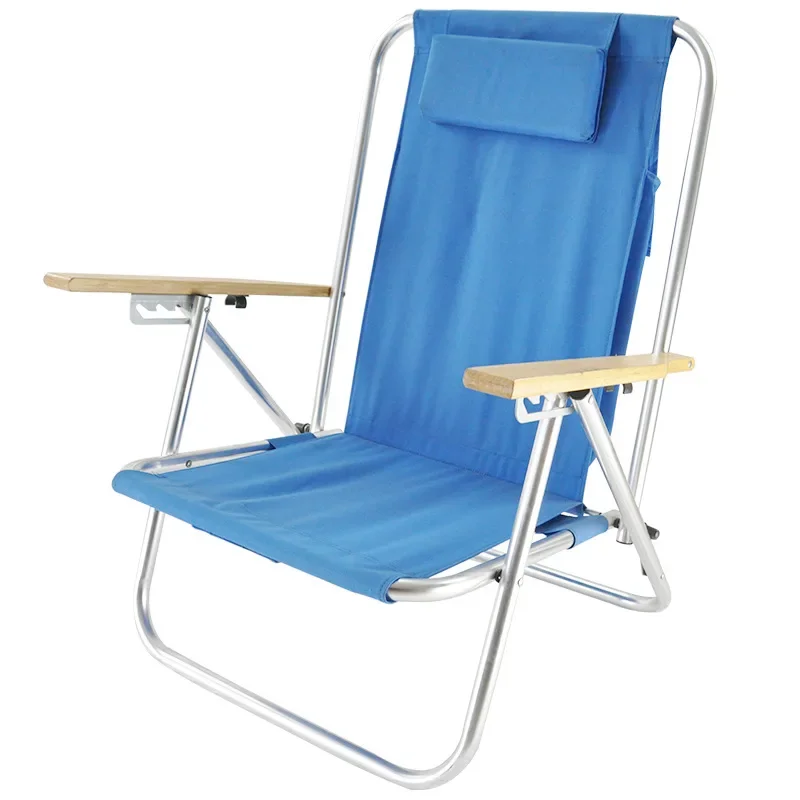 Hot sale luxury comfortable recliner outdoor folding deck sea beach chair