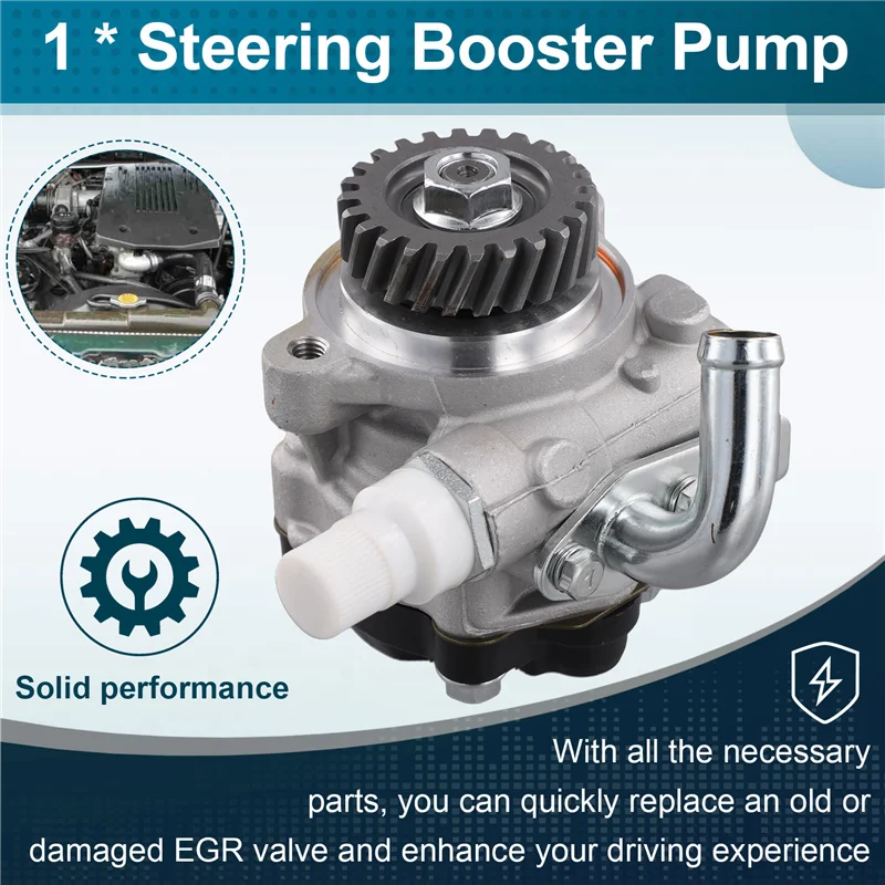 

AB96-Power Steering Oil Pump Assembly MR267661 MB922703 Booster Pump For Mitsubishi Pajero Montero V26 V36 V46 4M40 2.8 L
