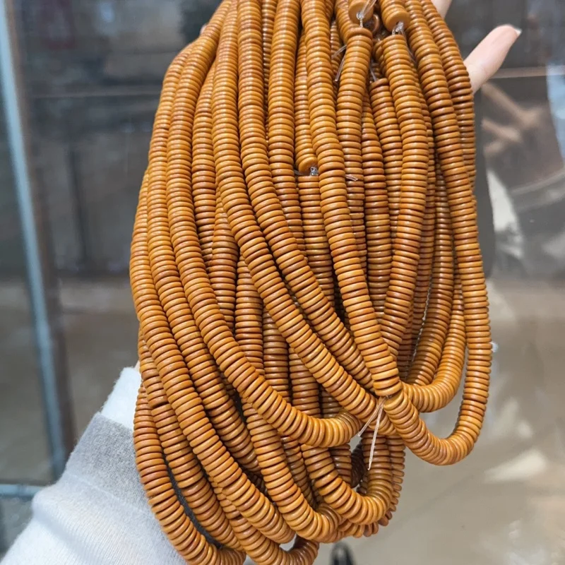 Olive stone separator weaving bracelets,, Buddhist beads, and accessories