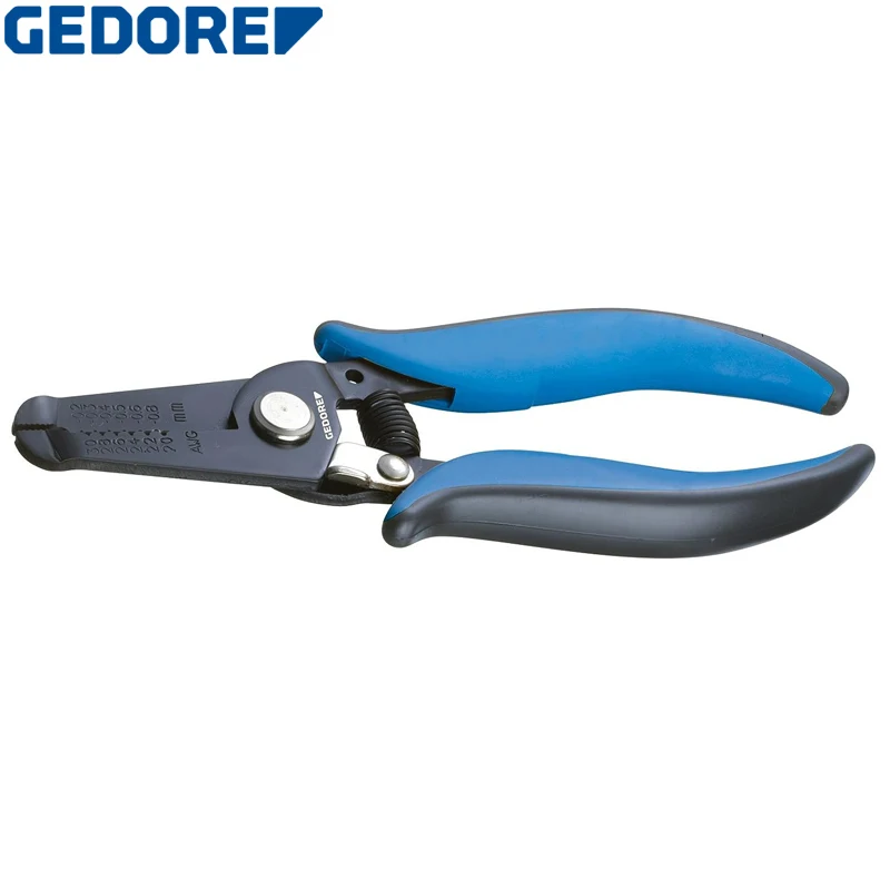 GEDORE 8353-1 Electronic Mini Wire Stripper Sharp Blade Cut Flat High Quality Materials Exquisite Workmanship Simple Operation