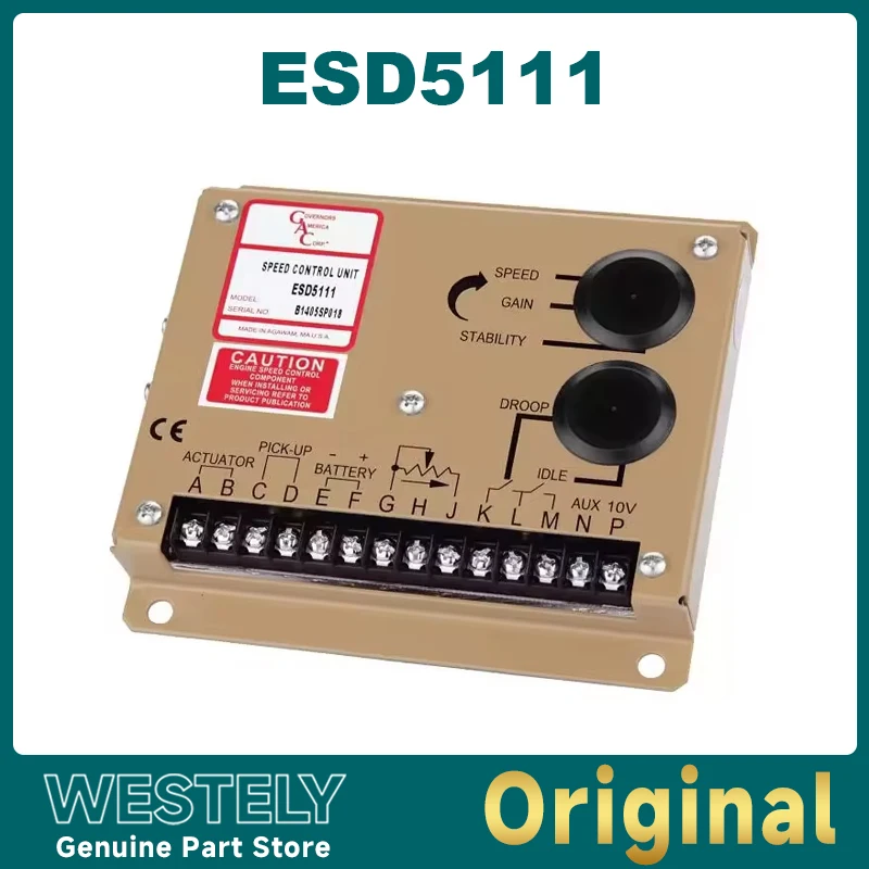 

Original ESD5111 Governor Speed Control Unit Engine Electric Controller Diesel Generator Accessories