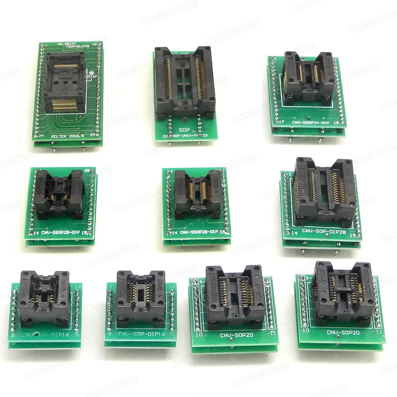 6100N+16 Adapters & EDID code high programming speed XELTEK SuperPro IC Chip Device
