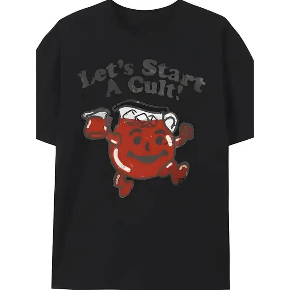 100% Cotton Men'S Large Black Cotton T-Shirt With 