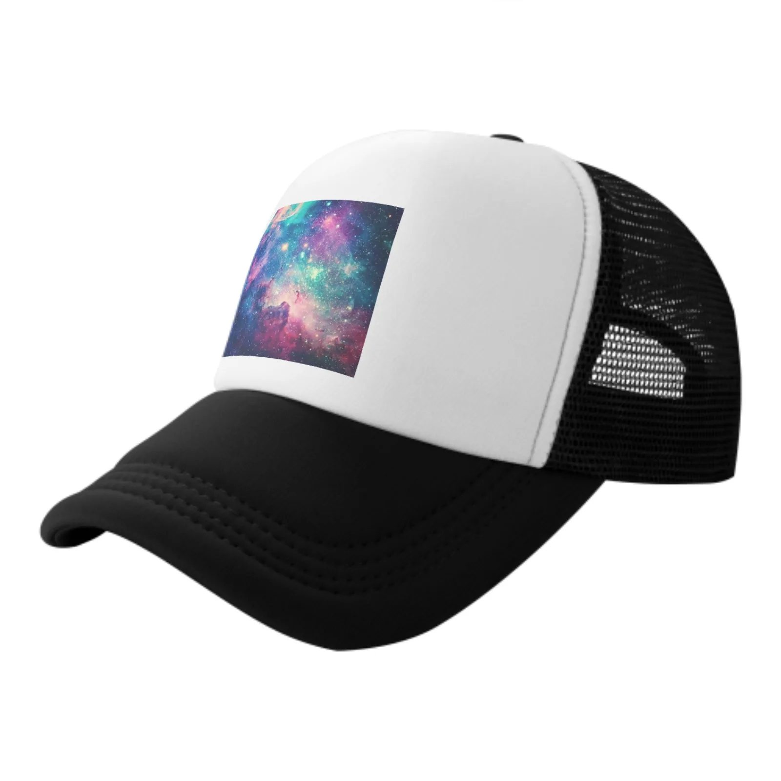 

Beautiful Galaxy Fashion Baseball Hat Breathable Adult Cap Outdoor Mesh Hat Travelling Sun Protection Casquette For Men Women