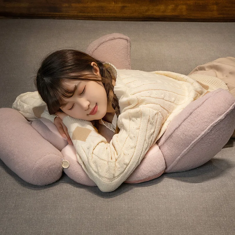 New Flower Animal Waist Bedside Soft Bag Large Backrest Office Chair Pillow Large Size Futon Cushions Pillows for Bedroom Home