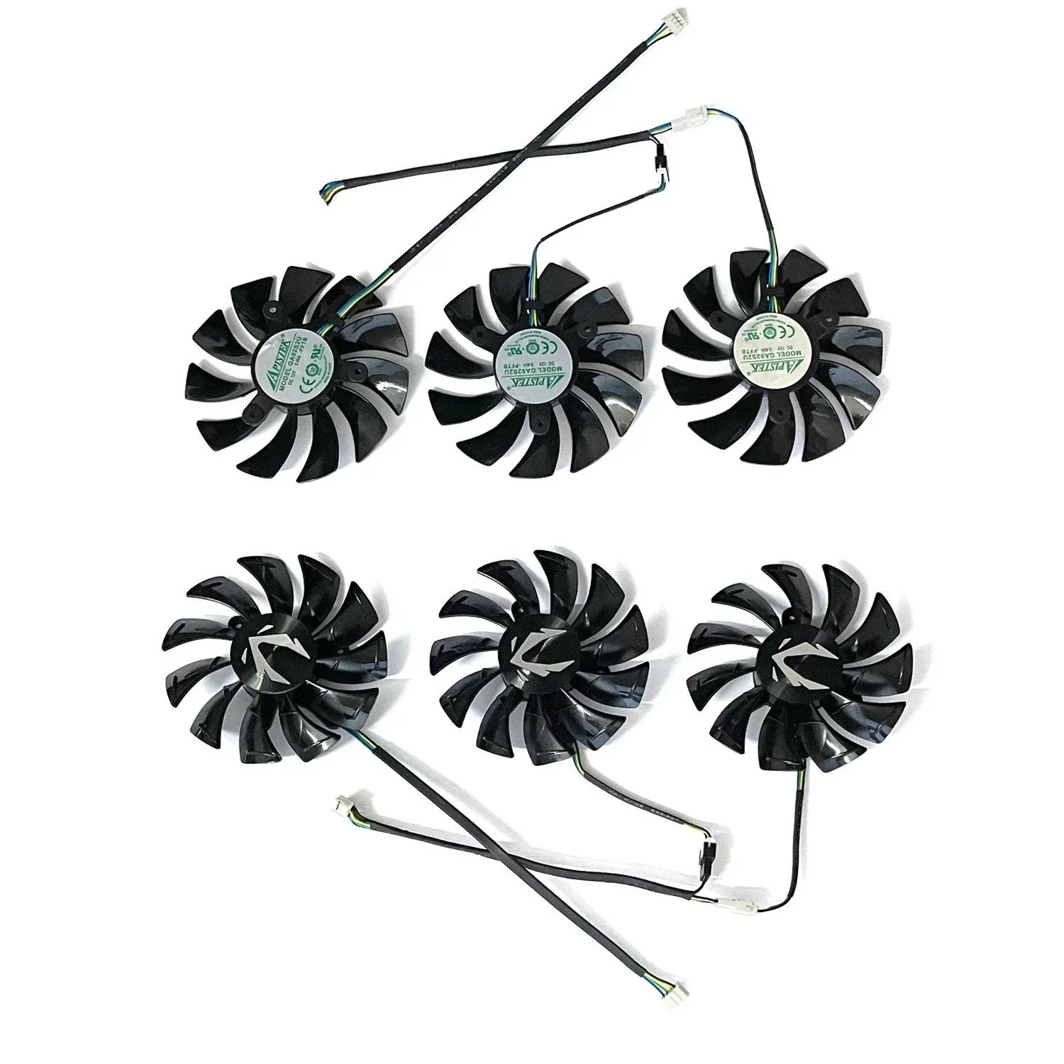 Ventilador de placa gráfica, refrigerador para ZOTAC, GeForce RTX 2080 Ti, Edição AMP, 12V, 87mm, GA92S2U, 0.46A, 4PIN, Novo